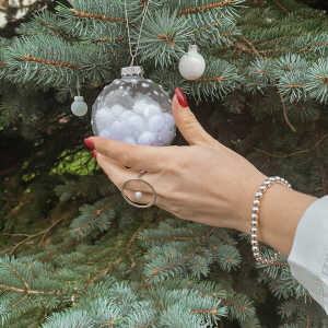 pakilia Silber Armband Silberkugeln Perlen Fair-Trade und handmade