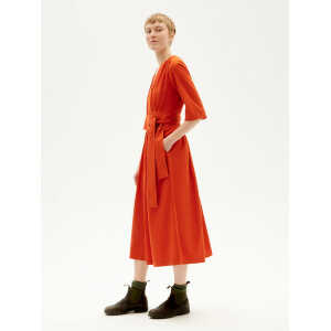 thinking mu langes Kleid – Angelica Dress – aus biologisch angebauter Baumwolle