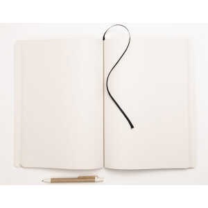 tyyp Design-Notizbuch A4 aus 100 % Recyclingpapier “Klassik – SCHWARZ”