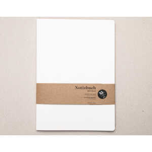 tyyp Nachhaltiges Notizbuch A4 Softcover aus 100 % Recyclingpapier “Blanko”