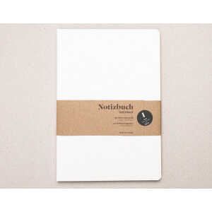 tyyp Nachhaltiges Notizbuch A5+ Softcover aus 100 % Recyclingpapier “Blanko”