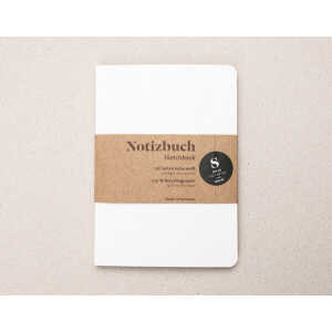 tyyp Nachhaltiges Notizbuch A6 Softcover aus 100 % Recyclingpapier “Blanko”