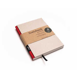 tyyp Nachhaltiges kleines Design-Notizbuch (Recyclingkarton) aus 100 % Recyclingpapier “BerlinBook”