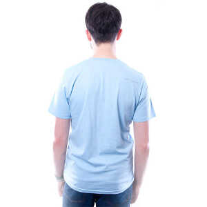 108 Degrees Indische Inspiration T-Shirt blau