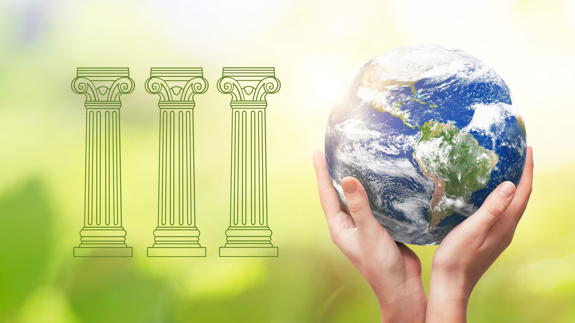 3 Säulen der Nachhaltigkeit: Klimaschutz besser verstehen