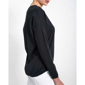 Alma & Lovis Oversized Langarmshirt aus Bio-Baumwolle | Loose Shirt