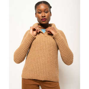 Alma & Lovis Pullover aus Alpaka und Bio-Baumwolle ‘Polo Pullover’