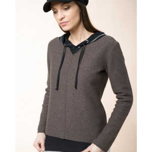 Alma & Lovis Pullover in Walkstoff aus reiner Bio-Wolle | Walk Sweater