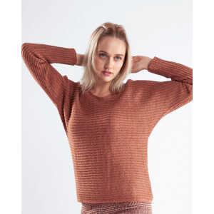 Alma & Lovis Rippen-Pullover aus Baby-Alpaka | Seamless Ripp Pullover