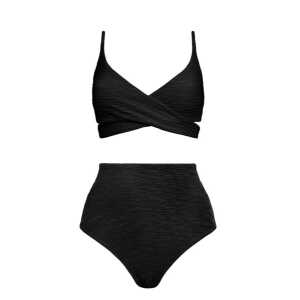 Anekdot Bikini Set Jacquard Lin Top + Core High Slip
