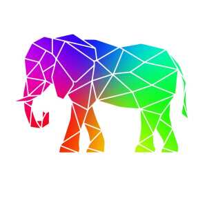 BVeganly Organic Hoodie “Elefant”