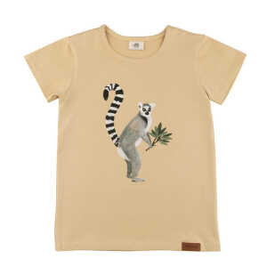 Baby/ Kleinkind T- Shirt *Lemurs* GOTS zertifiziert | Walkiddy