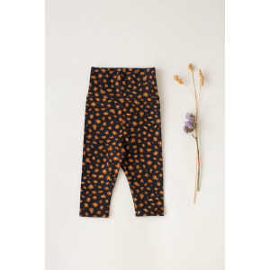 Baby Leggings *Leopard schwarz* Bio Baumwolle | NoniKids Berlin