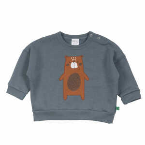 Baby Sweatshirt Langarm *Bear* GOTS & Bio Baumwolle | Freds World