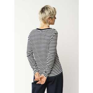Basic Langarmshirt REENA Stripes | von MELA | Fairtrade & GOTS zertifiziert
