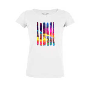 Bio Damen T-Shirt “Colour Splash” von Human Family