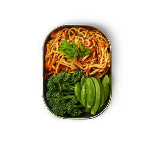 Black + Blum Auslaufsichere Lunchbox “Steel Lunch Box” aus Edelstahl inkl. Gabel