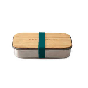 Black + Blum Lunchbox “Sandwich Box” aus Edelstahl mit Bambusdeckel