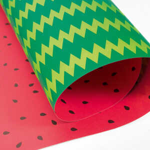 Bow & Hummingbird Geschenkpapier Wassermelone