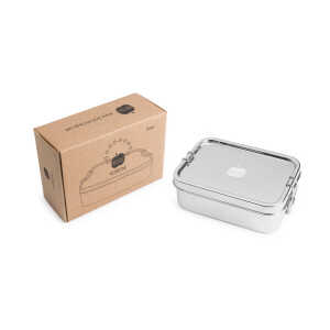 Brotzeit Dichte Lunchbox Klickstar aus Edelstahl, in 2 Größen