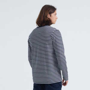 By Garment Makers Langarmshirt gestreift – Risley – aus Biobaumwolle
