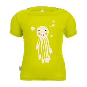 CORA happywear Alex Baby T-Shirt aus umweltfreundliche Eukalyptus Faser| Oktopus