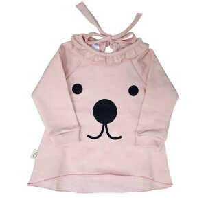 CORA happywear Baby Sweatshirt aus Bio-Baumwolle “Julia” rosa