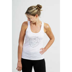 Damen Yoga Tank Top “YogiLiebe” GOTS