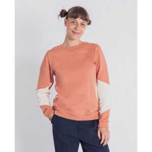 Degree Clothing Damen Pullover mit Inlay aus Bio-Baumwolle – Triangle