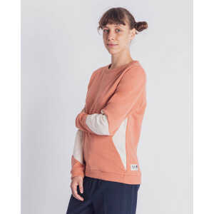 Degree Clothing Damen Pullover mit Inlay aus Bio-Baumwolle – Triangle