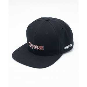 Degree Clothing Unisex Snapback aus Bio-Baumwolle – Cap Logo – schwarz