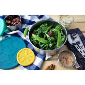 ECOlunchbox Lunchbox | Blue Water Bento | Seal Cup XL