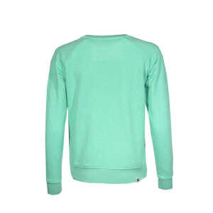 FÄDD Damen Sweatshirt Pullover aus Bio-Baumwolle “Sandaun Pätsch” Grün