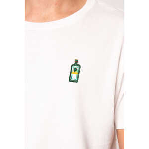 Fashion Drinks Jägermeister | Besticktes Organic Bio Baumwoll T-Shirt