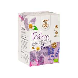 GEPA Bio-Kräutertee “Relax” Wellness Tee, 20 x 1,5 g