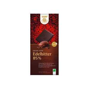 GEPA Bio-Schokolade “Grand Noir” Edelbitter 85% 100 g