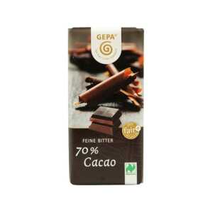 GEPA Bio-Schokolade “Noir” 70% Cacao