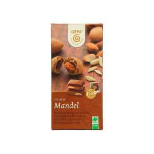GEPA Bio-Schokolade “Vollmilch Mandel” 100 g