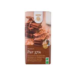 GEPA Bio-Schokolade “Vollmilch Pur 37%” 100 g