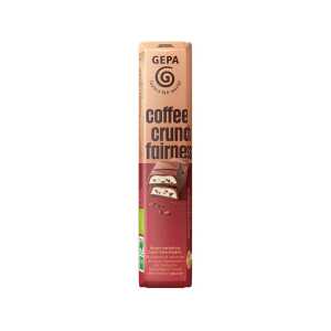 GEPA Bio-Schokoladenriegel “Coffee Crunch” Fairness, 37,5 g