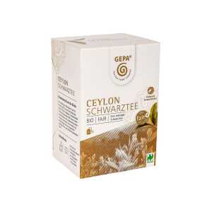GEPA Schwarzer Bio-Tee Ceylon 20 x 2 g