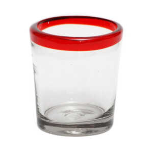 GLOBO Fair Trade Trinkglas TRAPEZ aus Recyclingglas, mundgeblasen