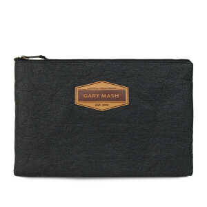 Gary Mash Piñatex® Clutch Handtasche schwarz