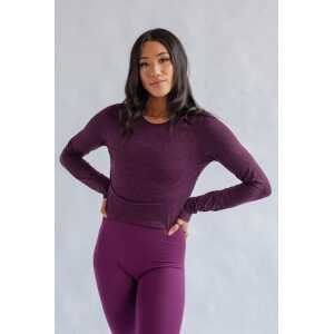 Girlfriend Collective Yoga Long Sleeve Shirt – Reset Lift Cropped