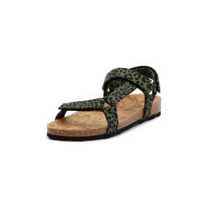 Grand Step Shoes Damen Sandale Levi Animal Seaqual-Material