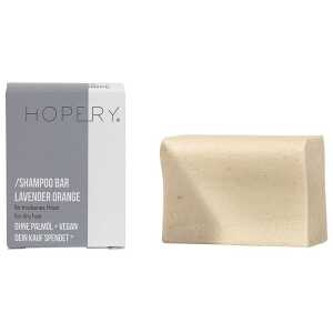 HOPERY Festes Shampoo “Shampoo Bar Lavender Orange”, 95 g