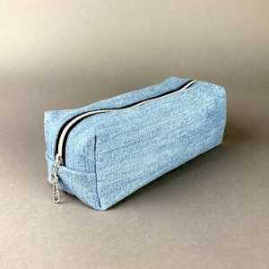 Hemd’s Up Schlampermäppchen Federmappe – Etui aus Upcycling Material aus Jeans