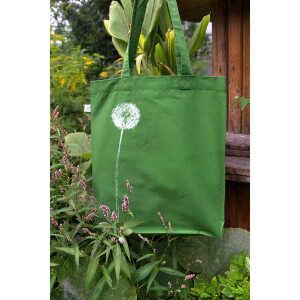 Hirschkind Bio-Fashion-Bag “Pusteblume” – handbedruckt