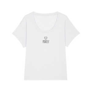 Human Family Bio Damen oversize Rundhals T-Shirt – Spread “Selflove”