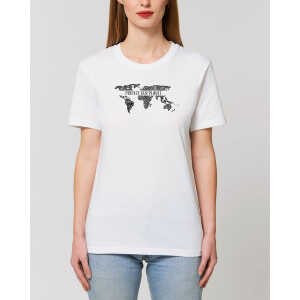 Human Family Bio Unisex Rundhals T-Shirt “Protect our Planet”